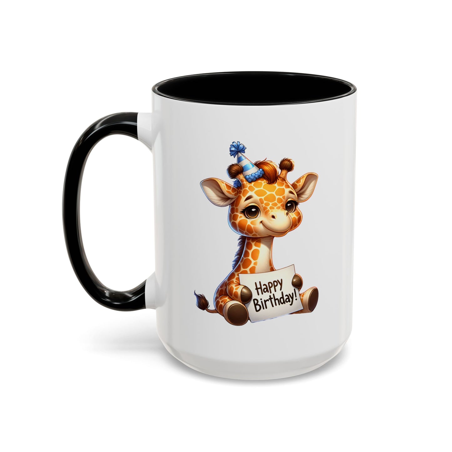 Birthday Mug - Giraffe Clipart