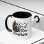4th of July Mug - God Bless America Cross Flag