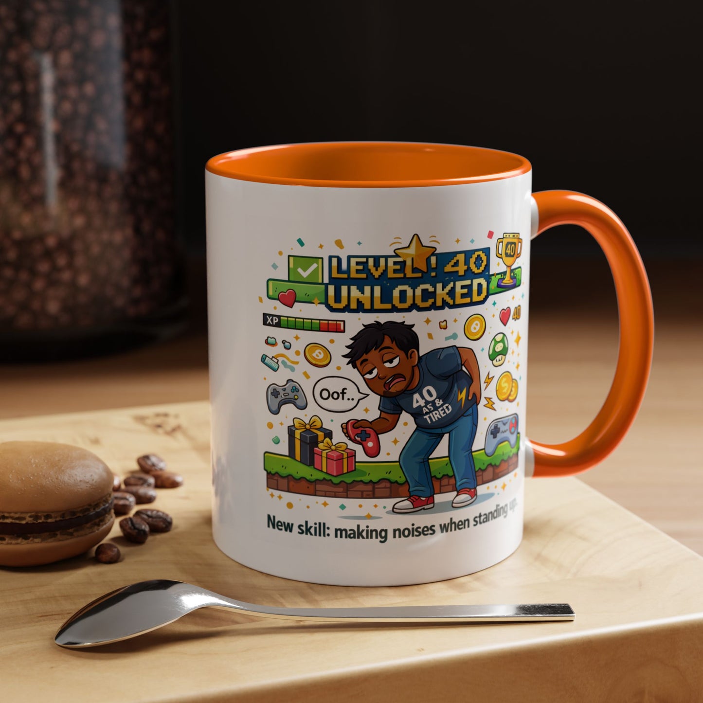 Birthday Mug - Level 40 Unlocked
