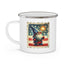 4th of July Mug - Gnome Fireworks Stamp