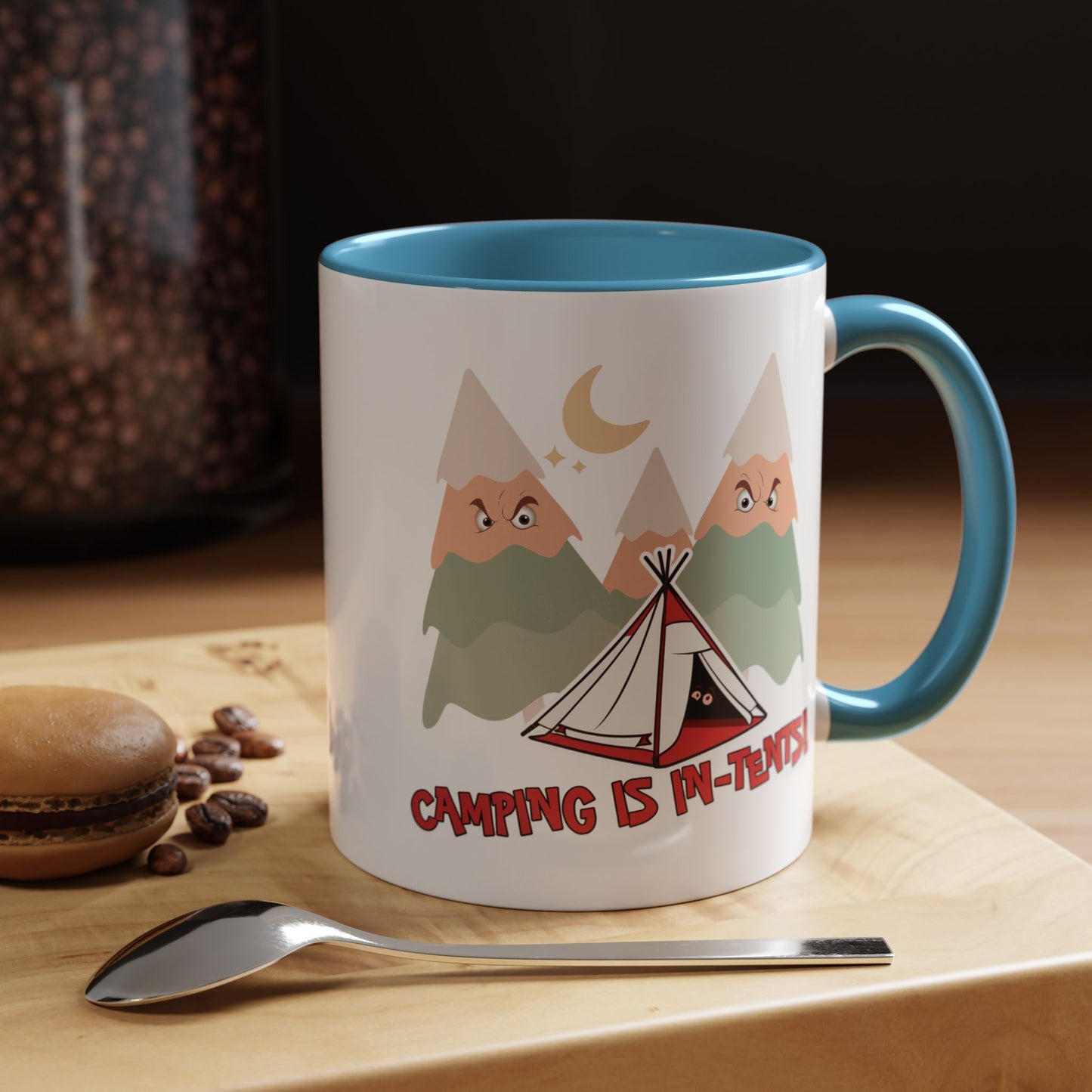 Humor Mug - Camping Is In Tents