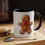 Christmas Mug - Gingerbread Man Red Bow