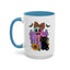 Halloween Mug - Cute Ghost With Cat