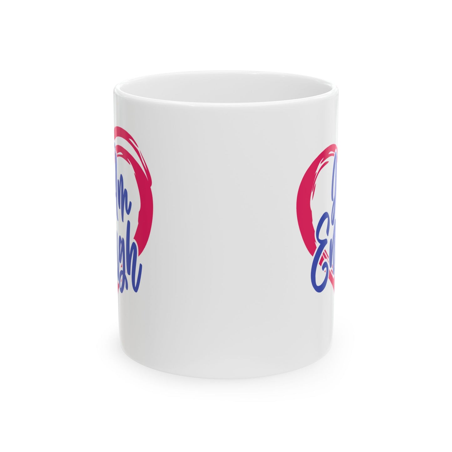 Wellness Mug - I Am Enough Heart