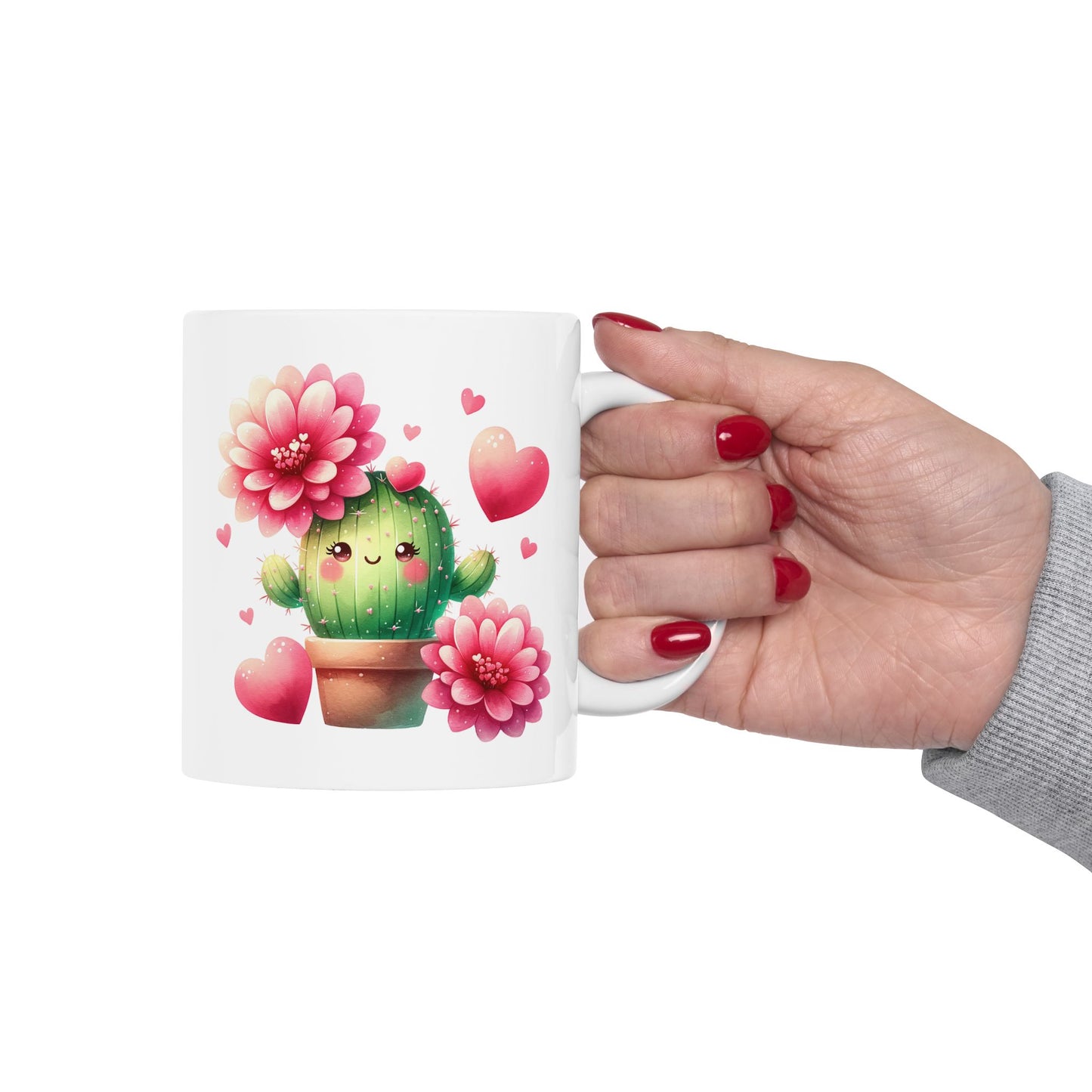 Artistic Mug - Cute Cactus 2