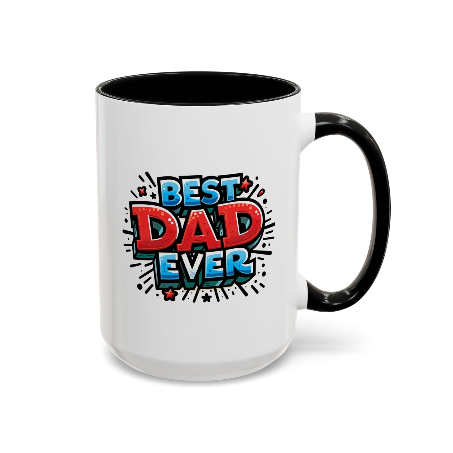 Father's Day Mug - Best Dad Ever Grafitti