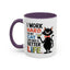 Humor Mug - I Work Hard So My Cat
