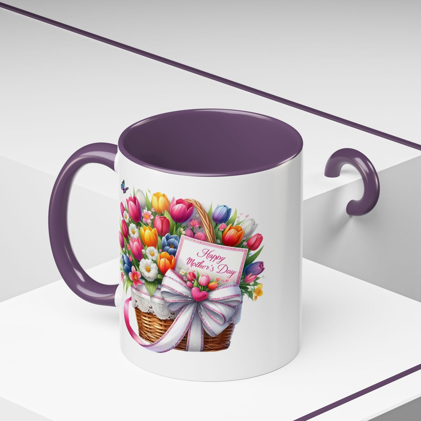 Mother's Day Mug - Happy Mother's Day Bouquet