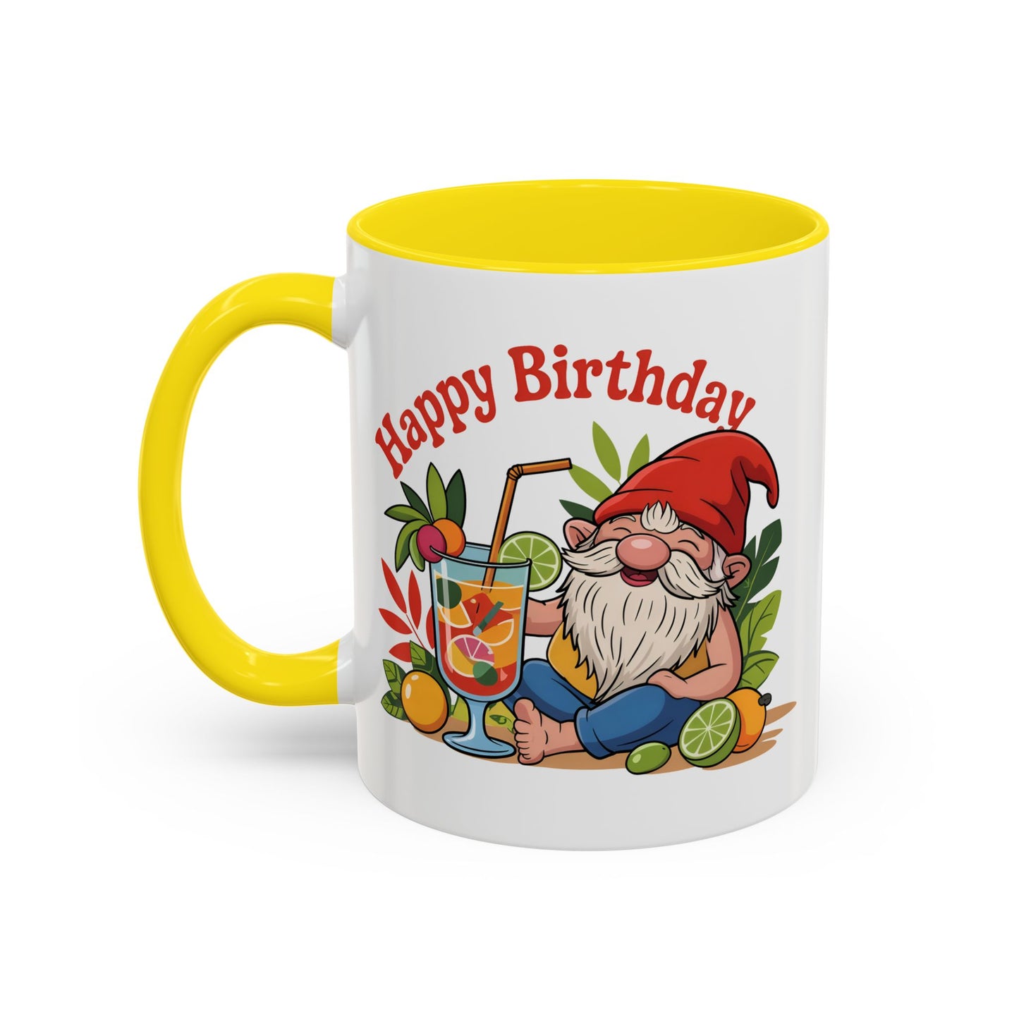 Birthday Mug - Island Gnome