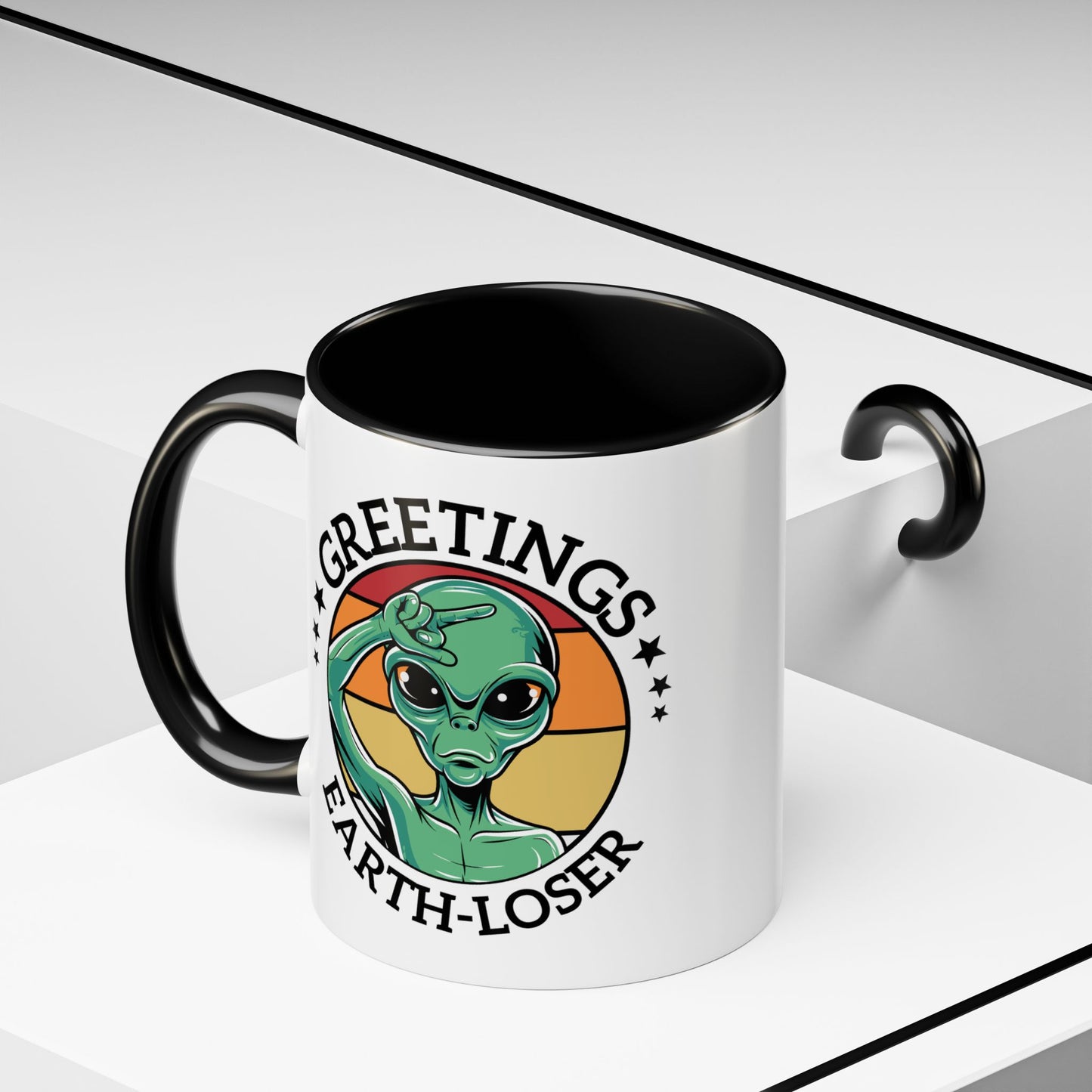 Alien Mug - Greetings Earth-Loser