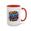 Father's Day Mug - Best Dad Ever Comic