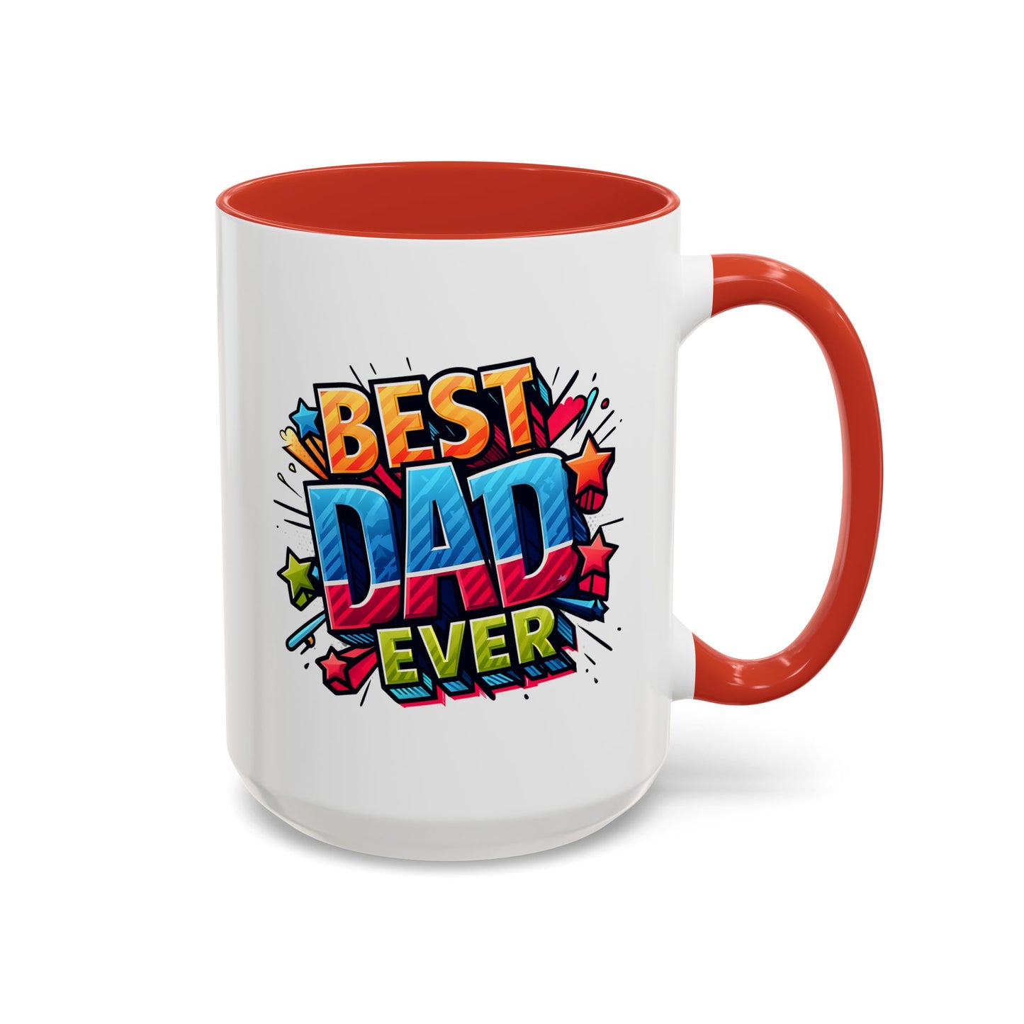 Father's Day Mug - Best Dad Ever Comic