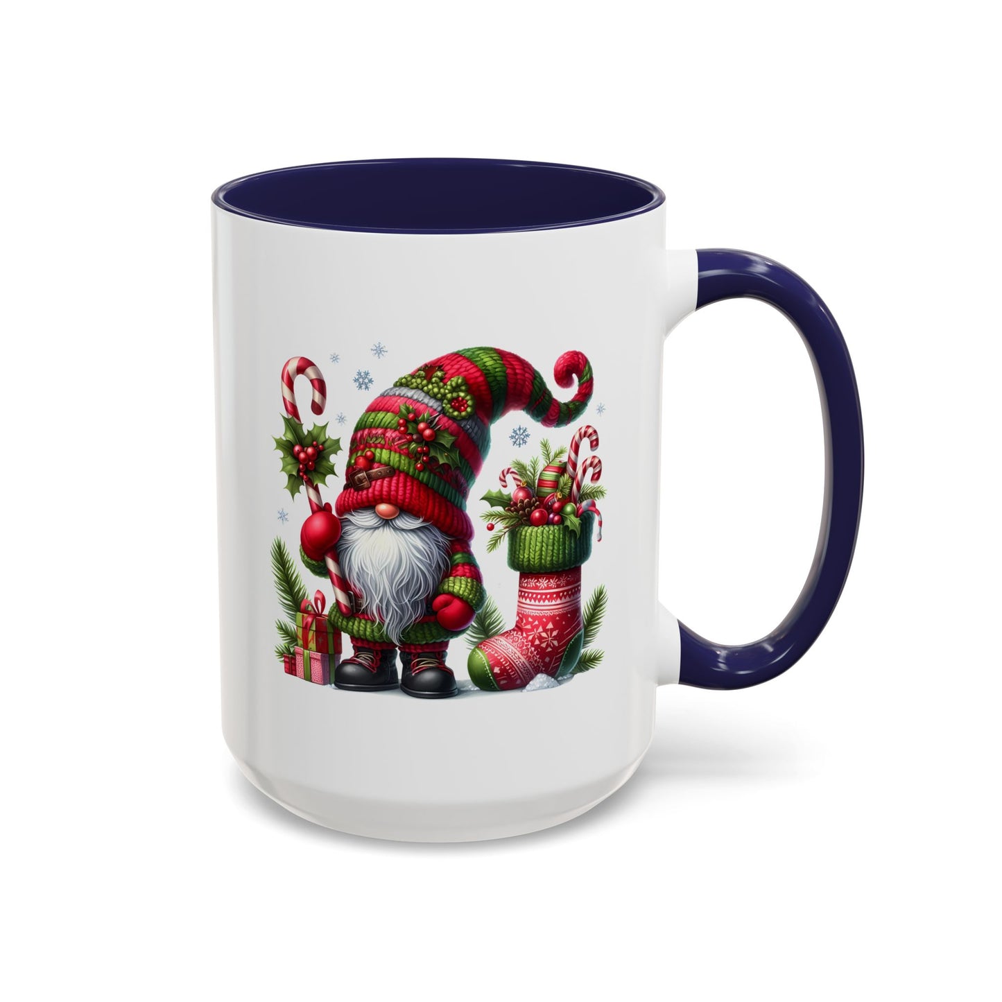 Christmas Mug - Gnome and Christmas Stocking