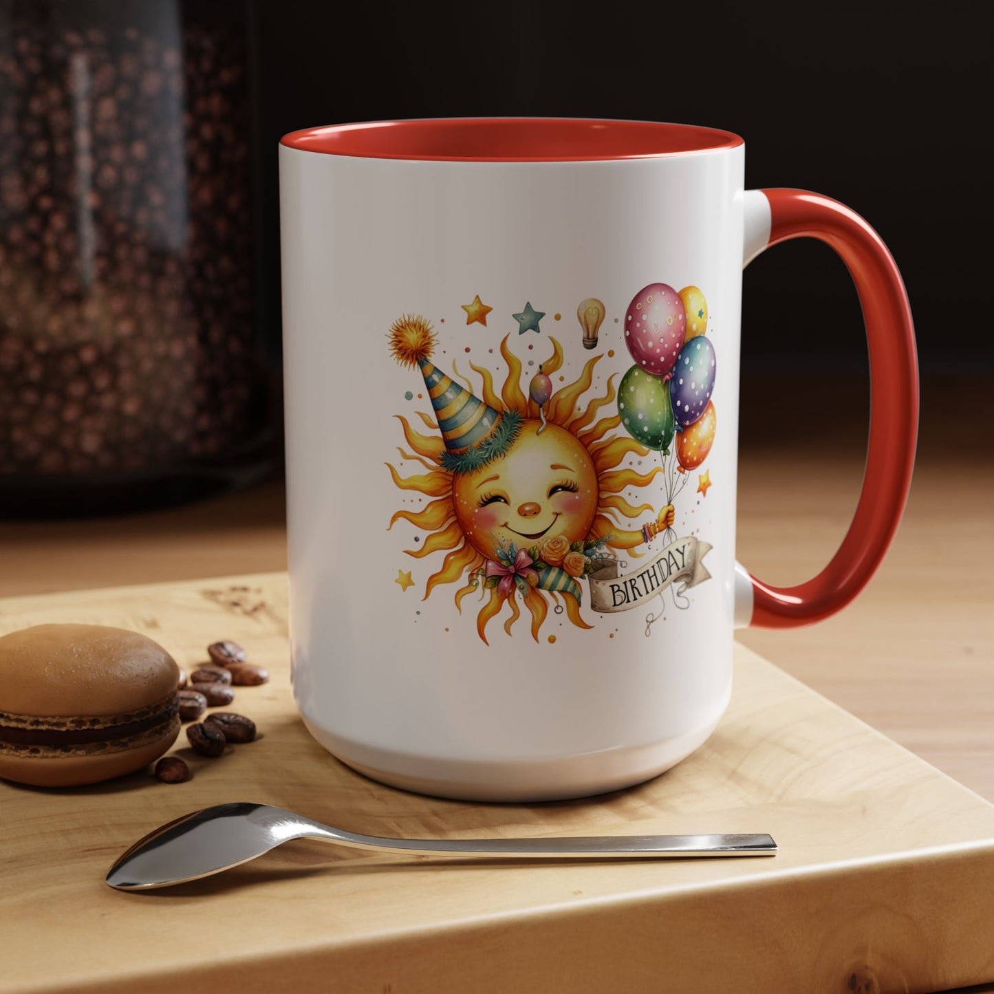 Birthday Mug - Happy Birthday Sun