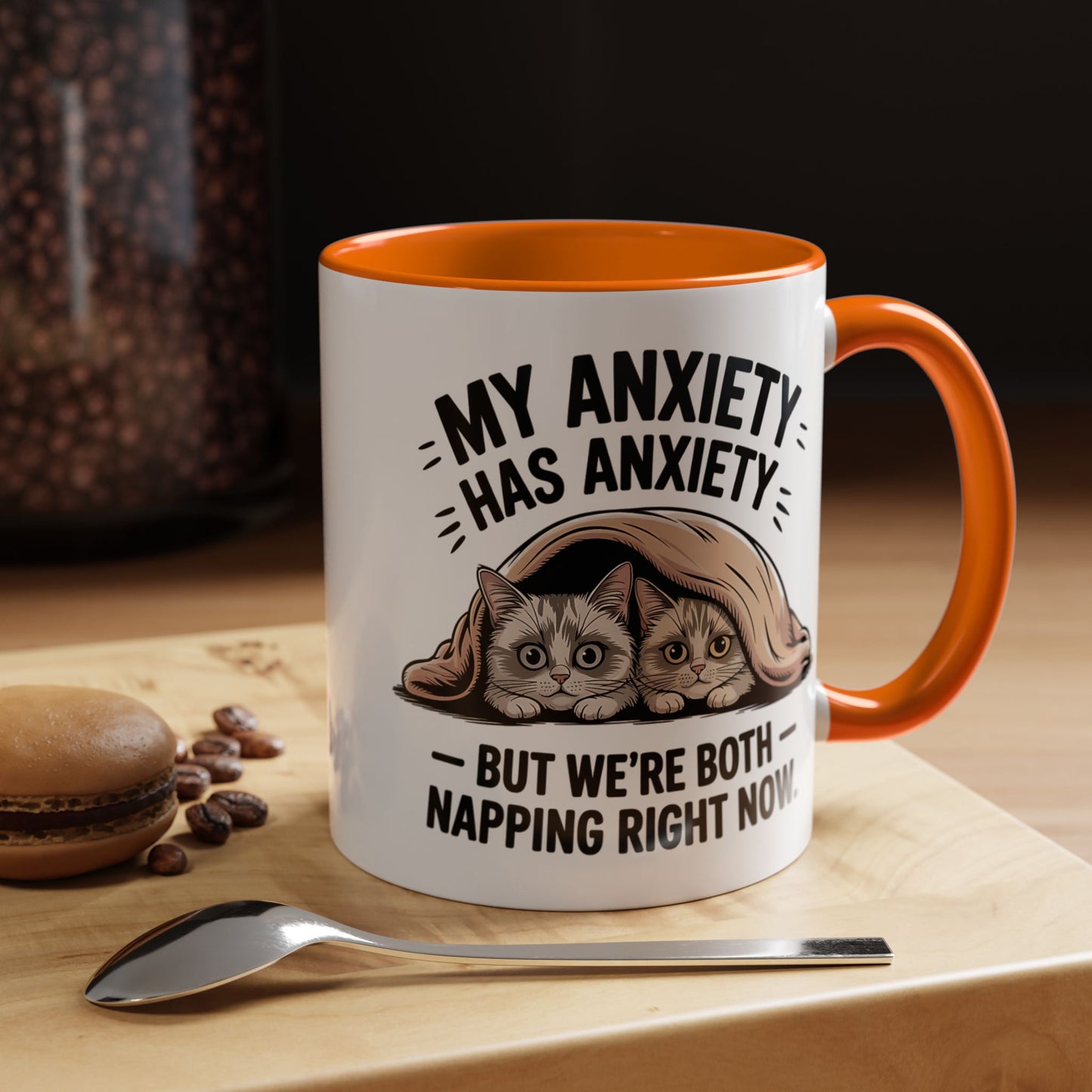 Animal Mug - My Anxiety Has Anxiety