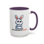Humor Mug - Me Sarcastic? Never Bunny