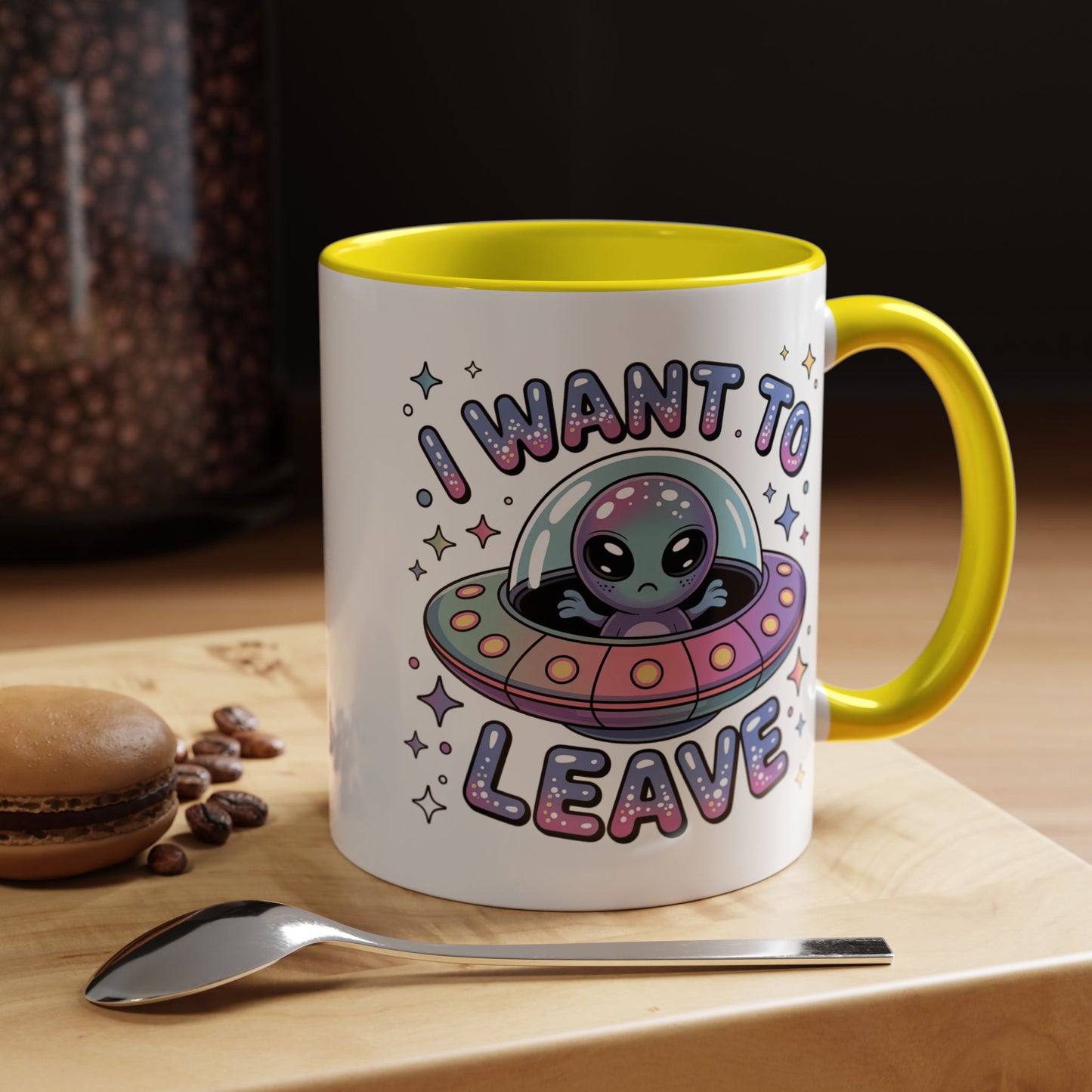 Alien Mug - I Want To Leave