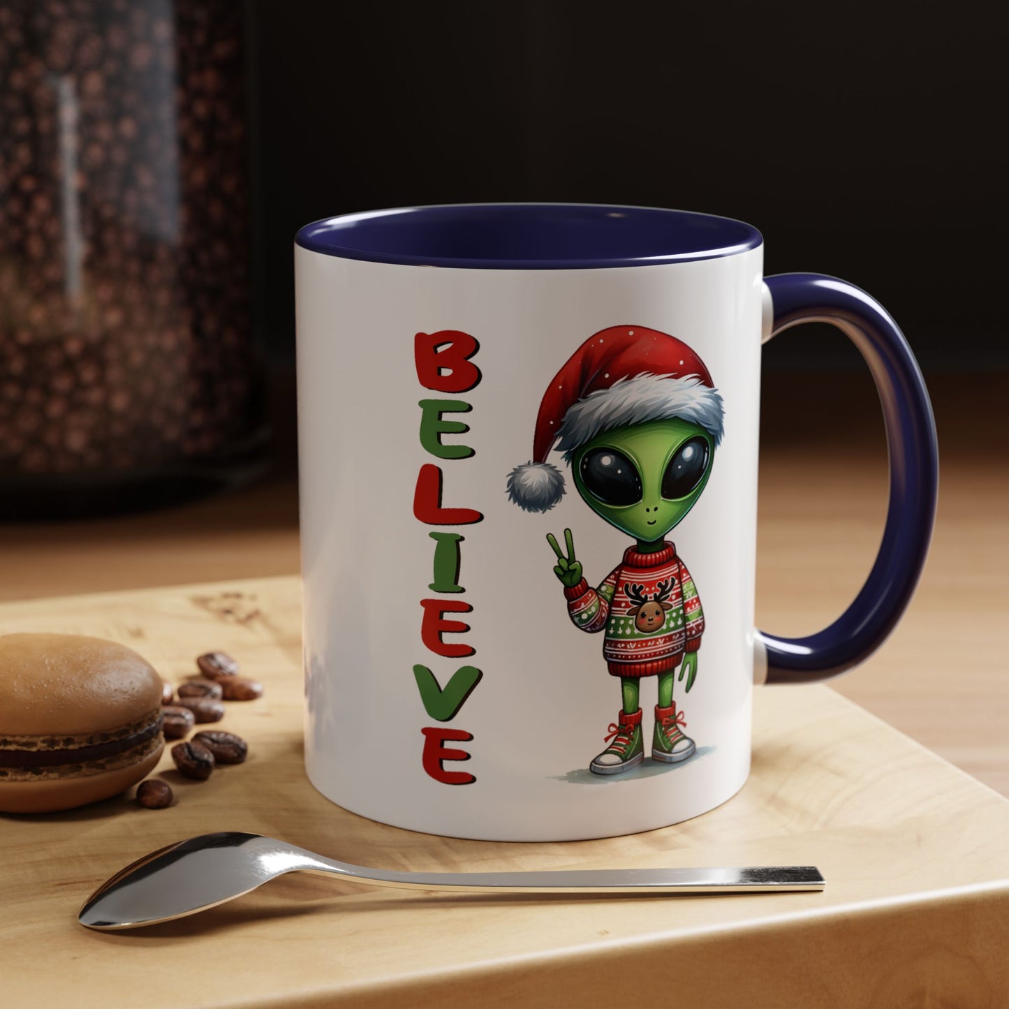 Alien Mug - Christmas Alien