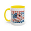 4th of July Mug - Freedom Smiley Face