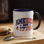 4th of July Mug - American Est 1776 Patriotic Flag