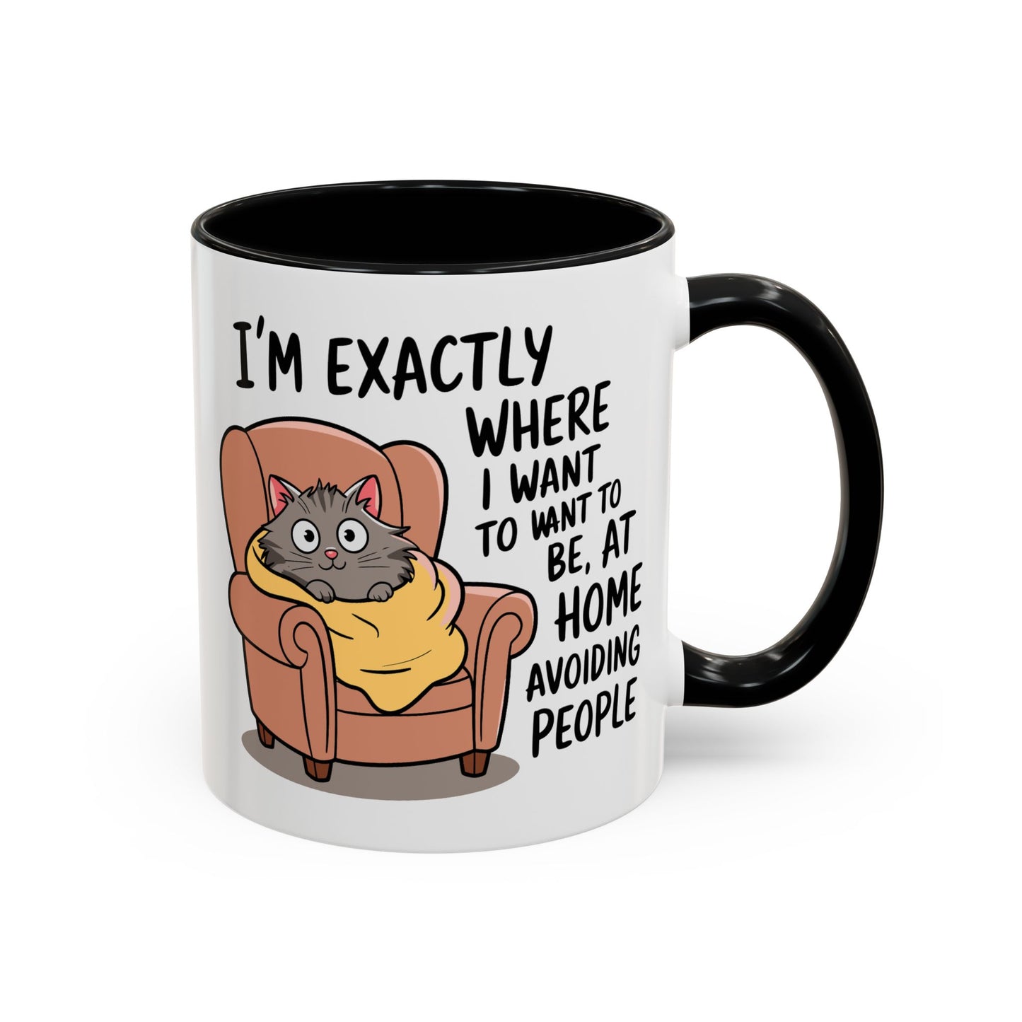 Animal Mug - I'm Exactly Where I Want To Be