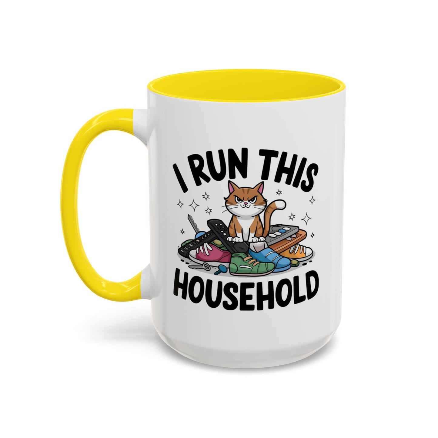 Animal Mug - I Run This Household