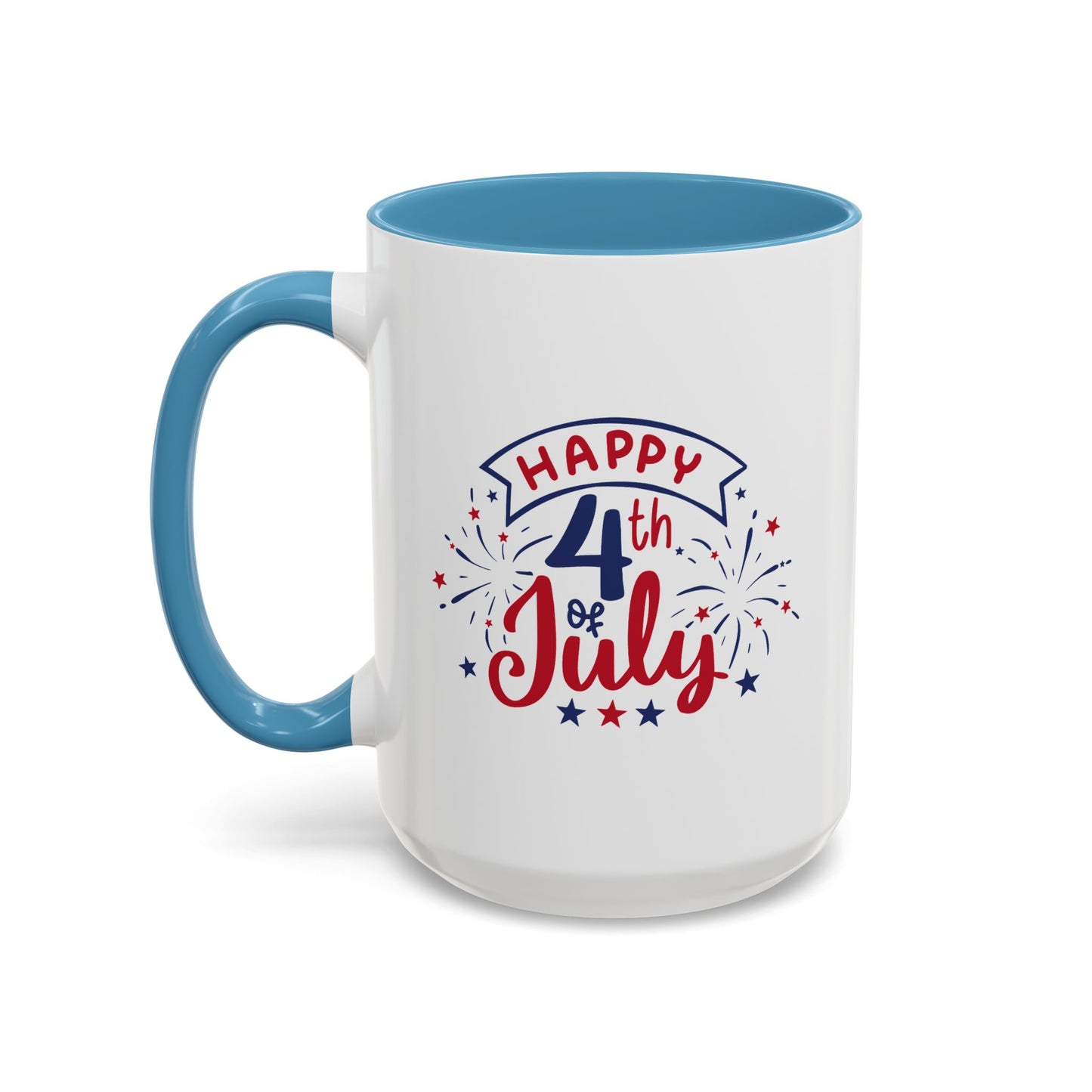 4th of July Mug - Happy 4th of July Fireworks