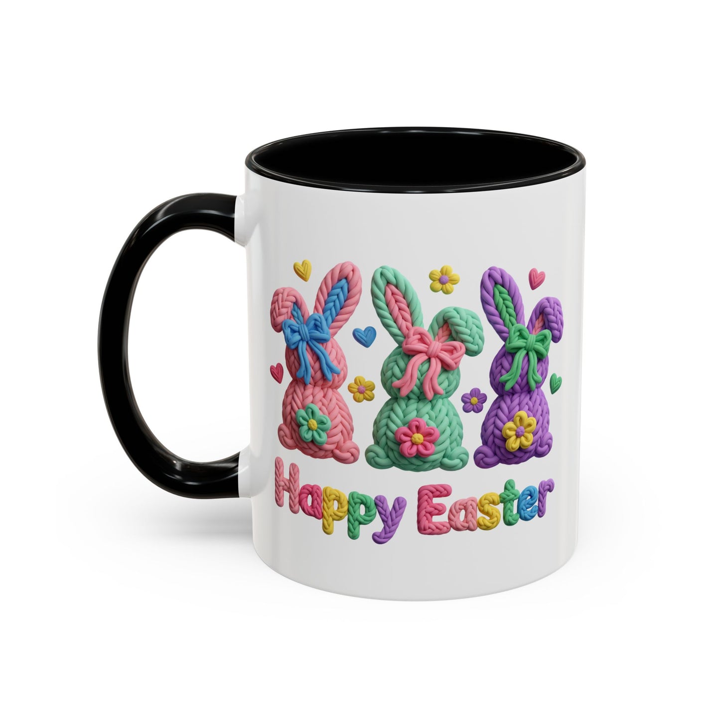 Easter Mug - Crochet Bunnies