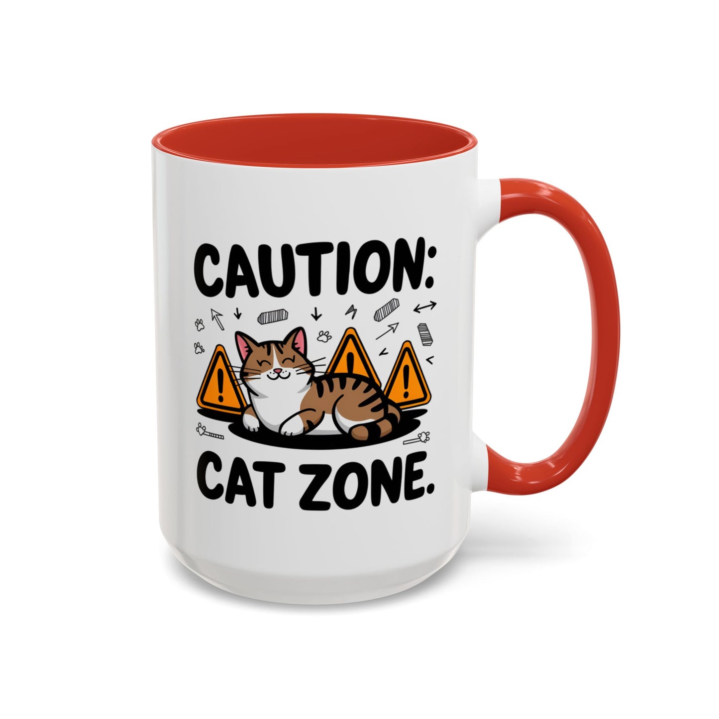 Animal Mug - Caution: Cat Zone