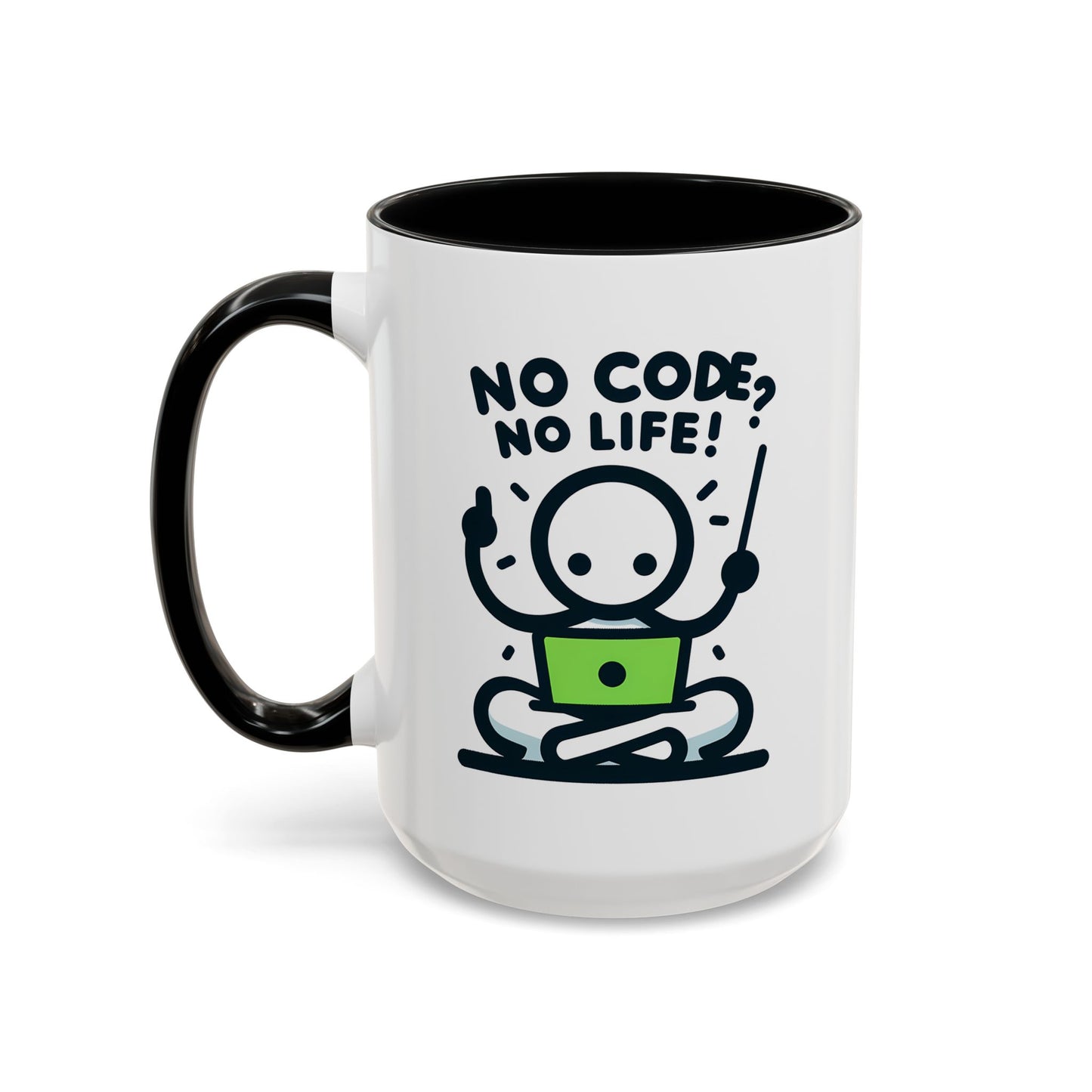 Humor Mug - No Code No Life