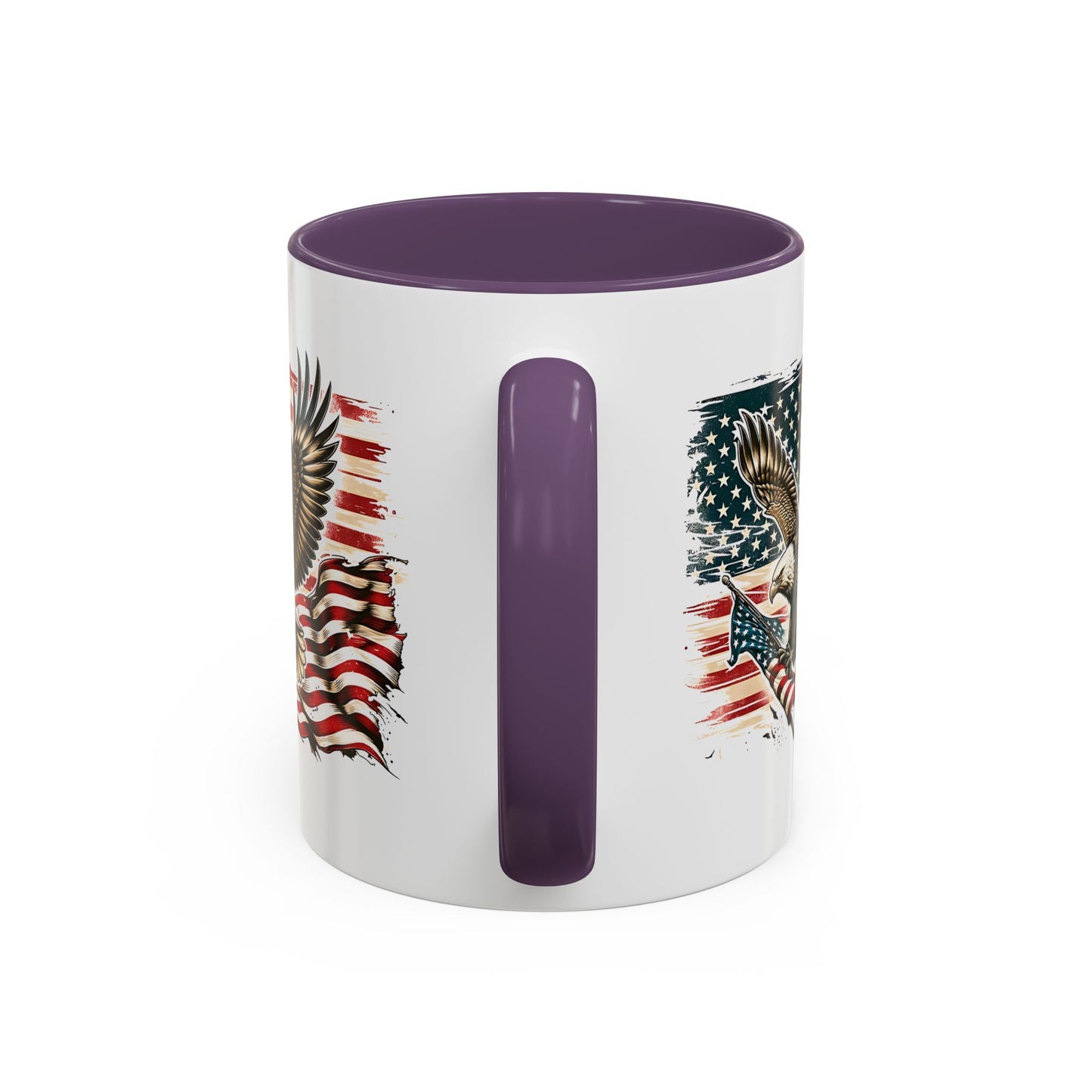 4th of July Mug - American Bald Eagle Flag 9