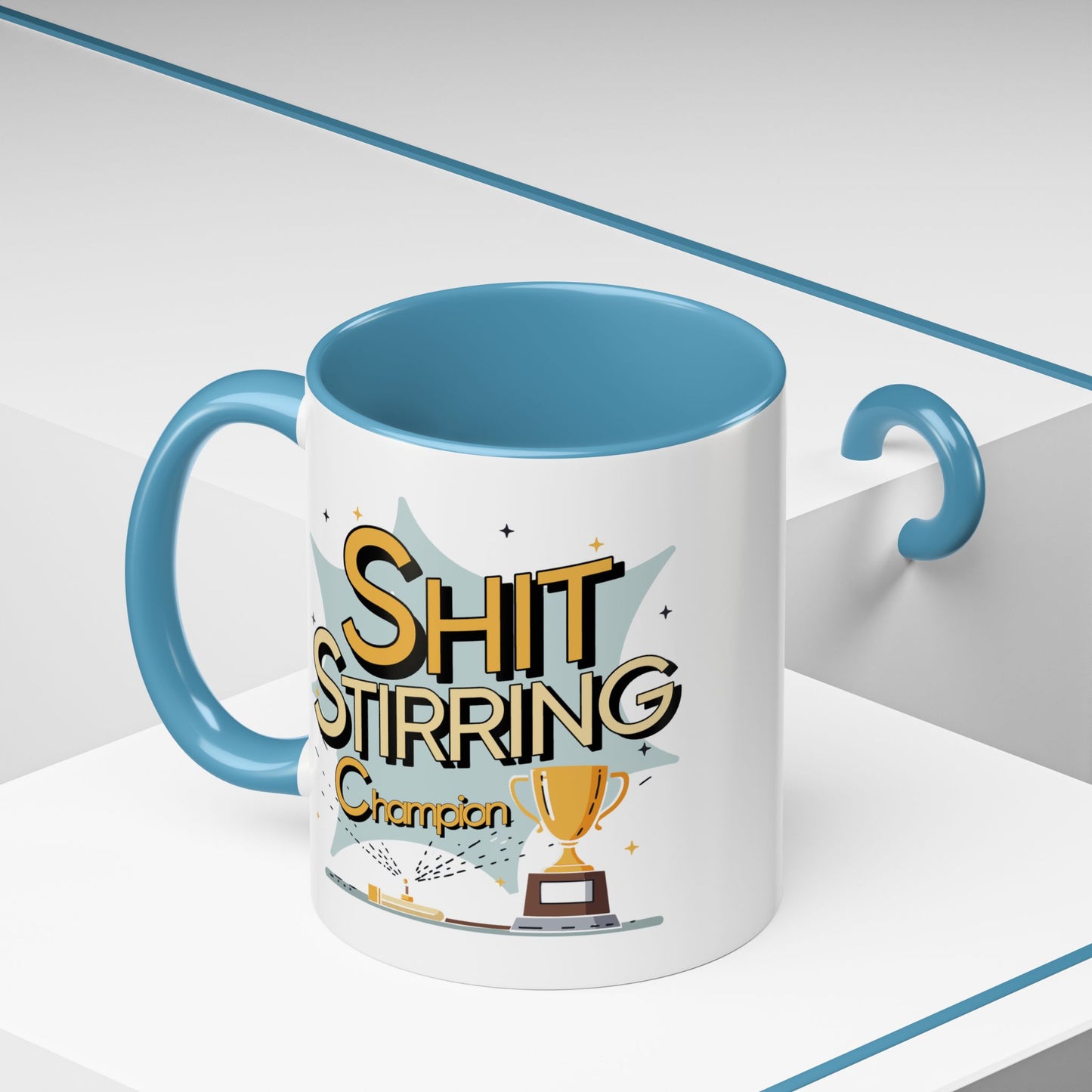 Adult Mug - Shit Stirring Champion