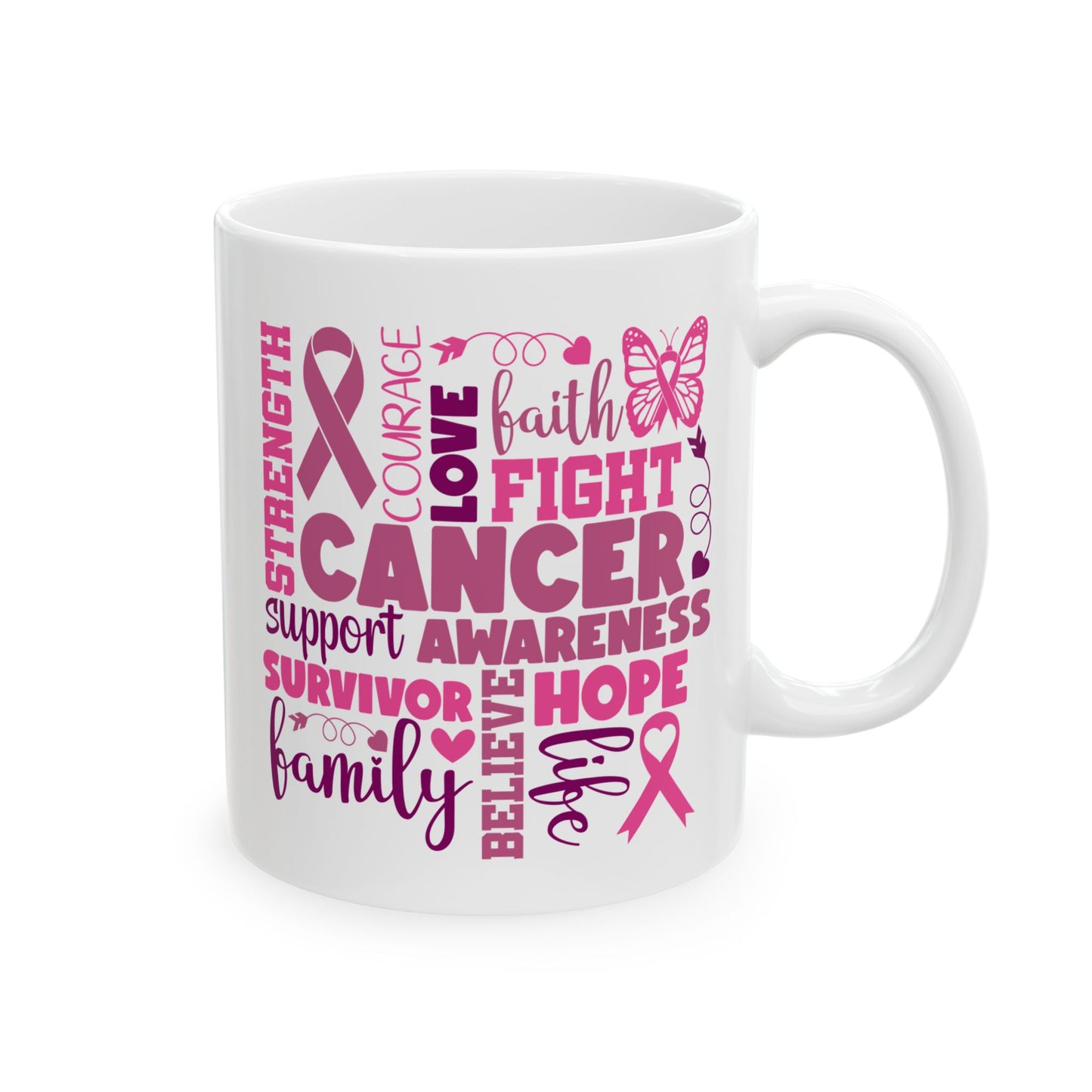 Support Mug - Cancer Awareness