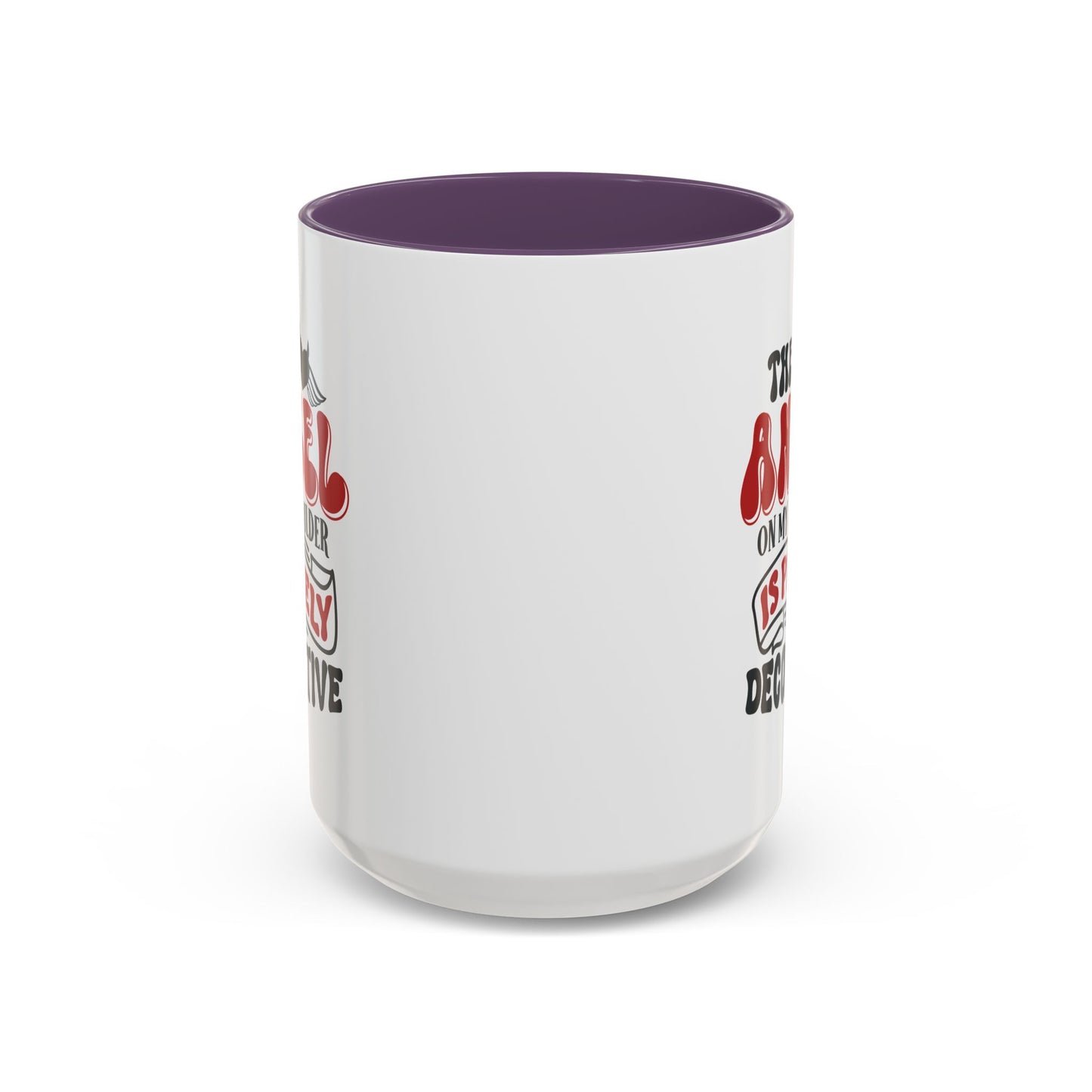 Humor Mug - The Angel on my Shoulder