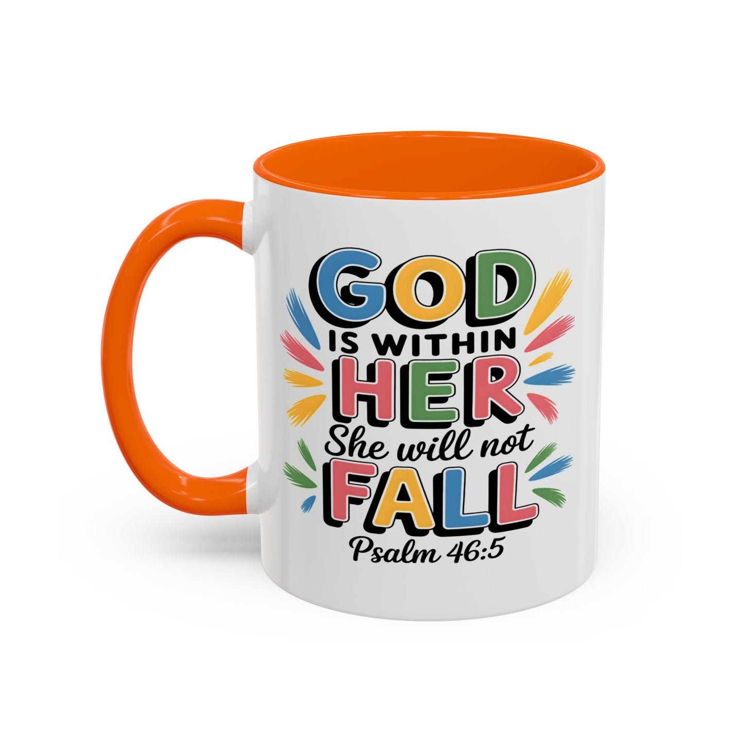 Religious Mug - God Is With Her