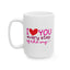 Anniversary Mug - I Love You Every Step