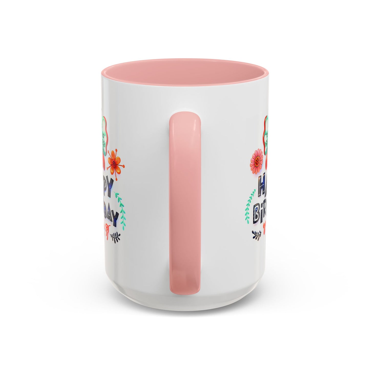 Birthday Mug - Butterfly Flowers