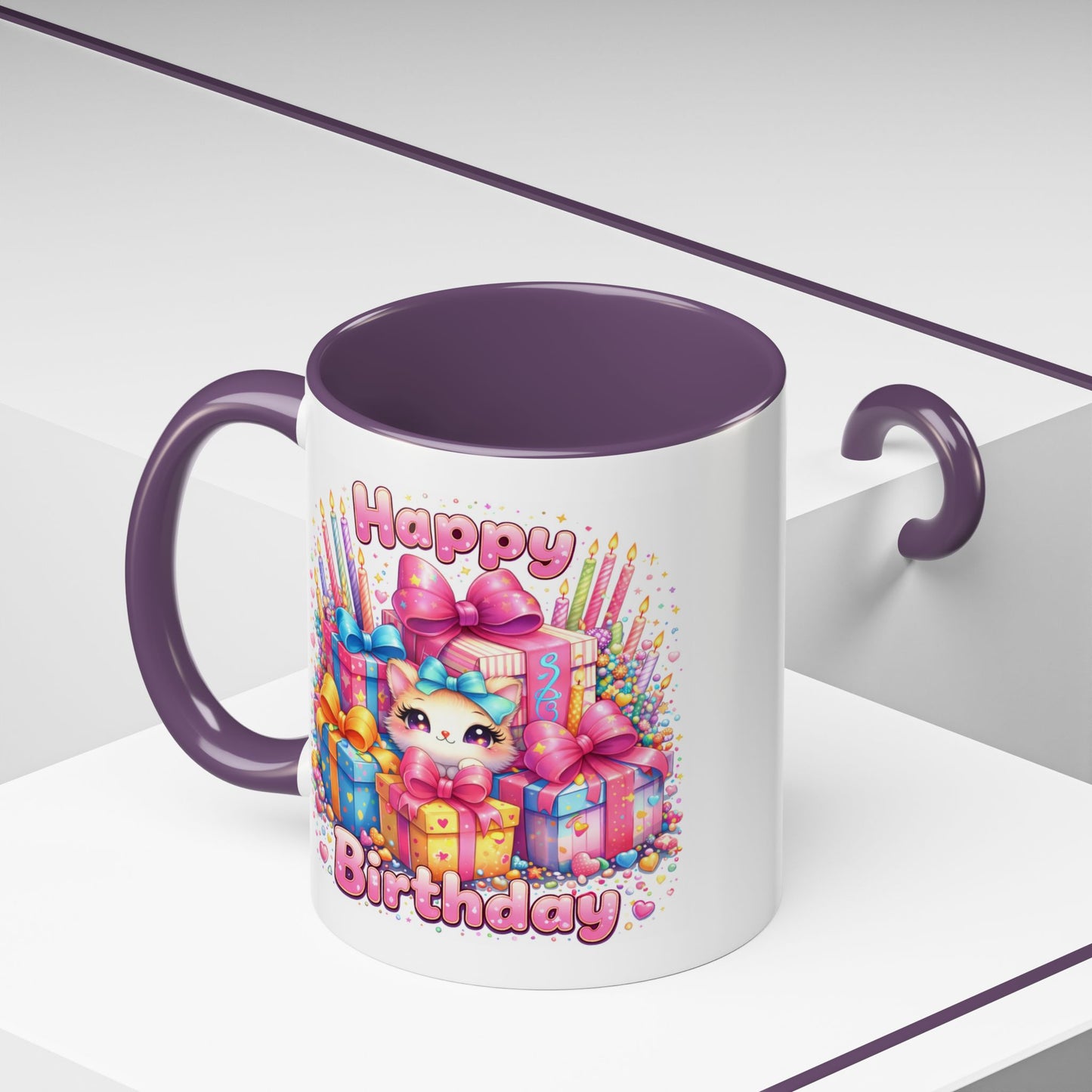 Birthday Mug - Kawaii Kitty