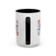 4th of July Mug - USA Preppy Floral
