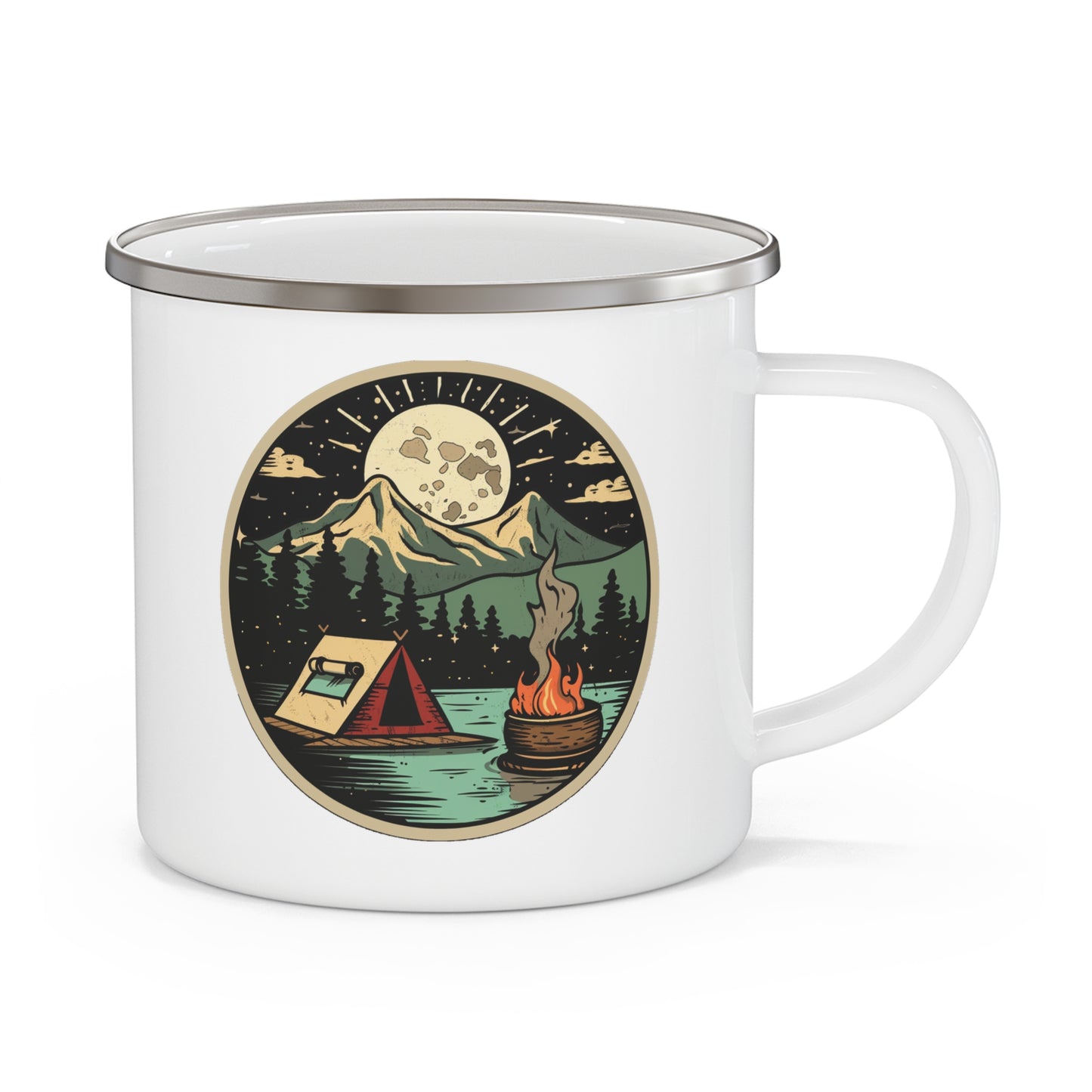 Adventure Mug - Camping Landscape 25