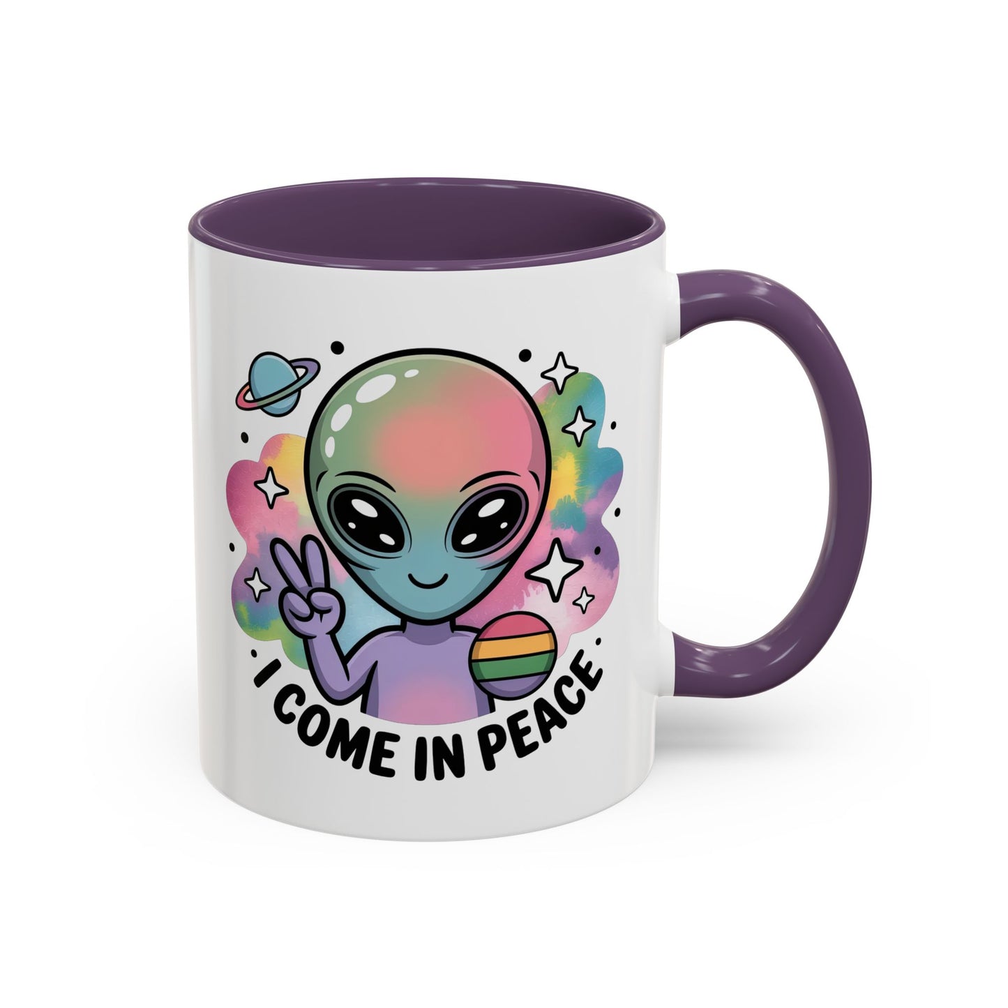 Alien Mug - I Come In Peace