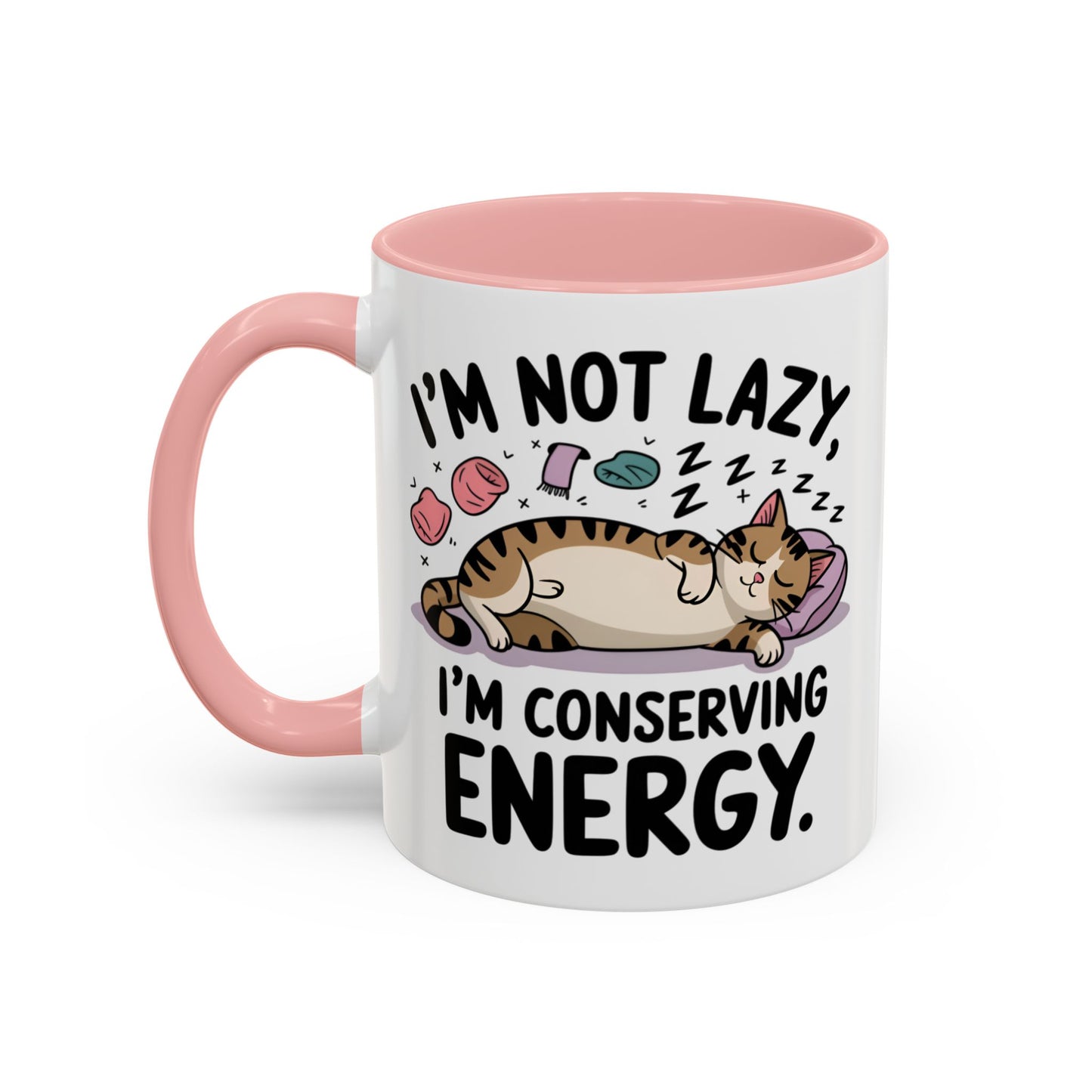 Animal Mug - I'm Not Lazy I'm Conserving Energy