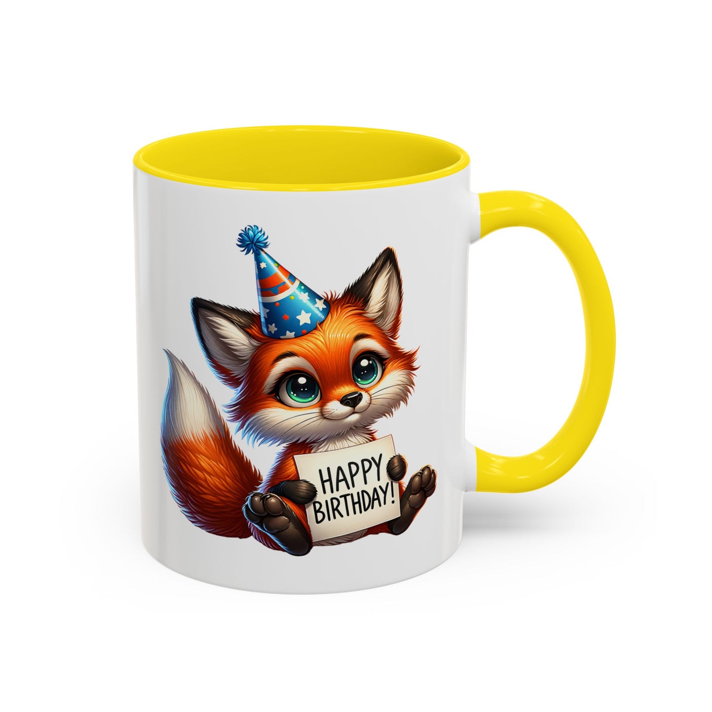 Birthday Mug - Fox Clipart