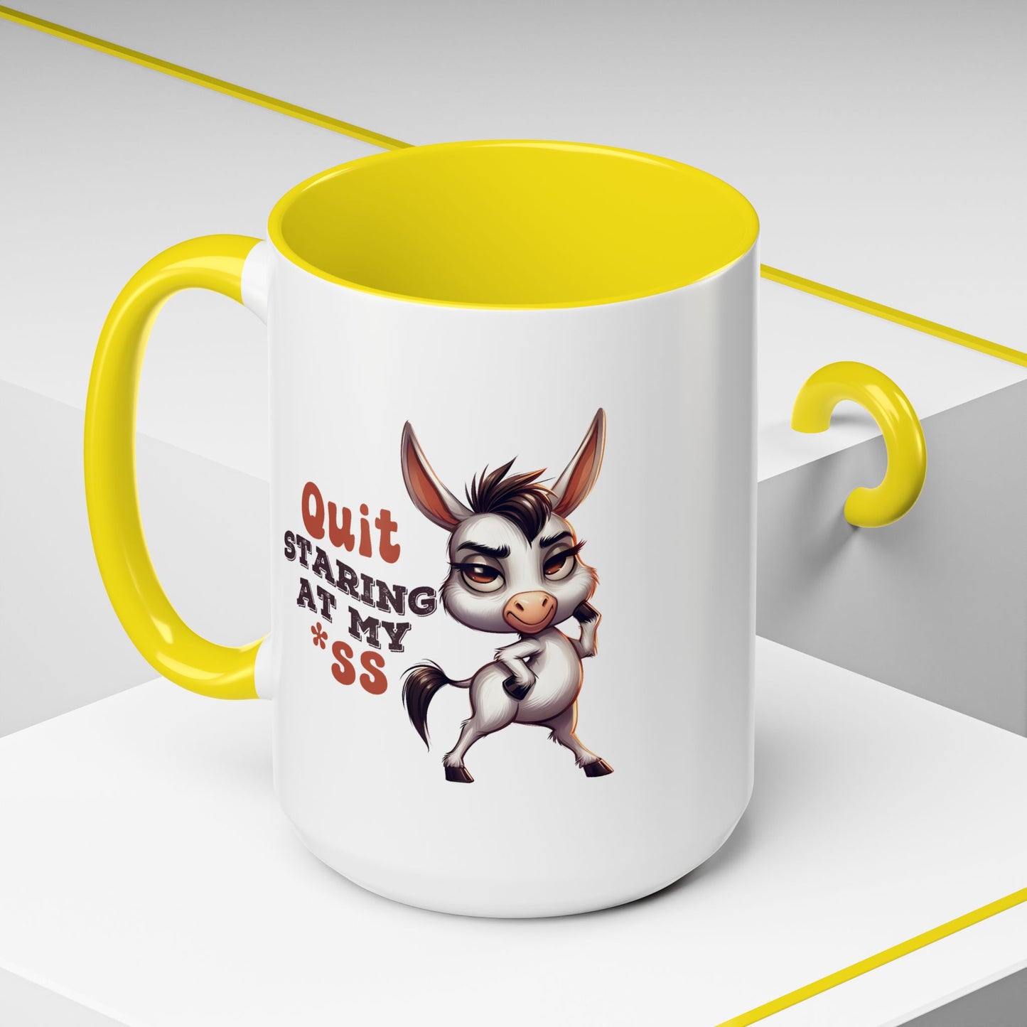 Humor Mug - Quit Staring At My Ass