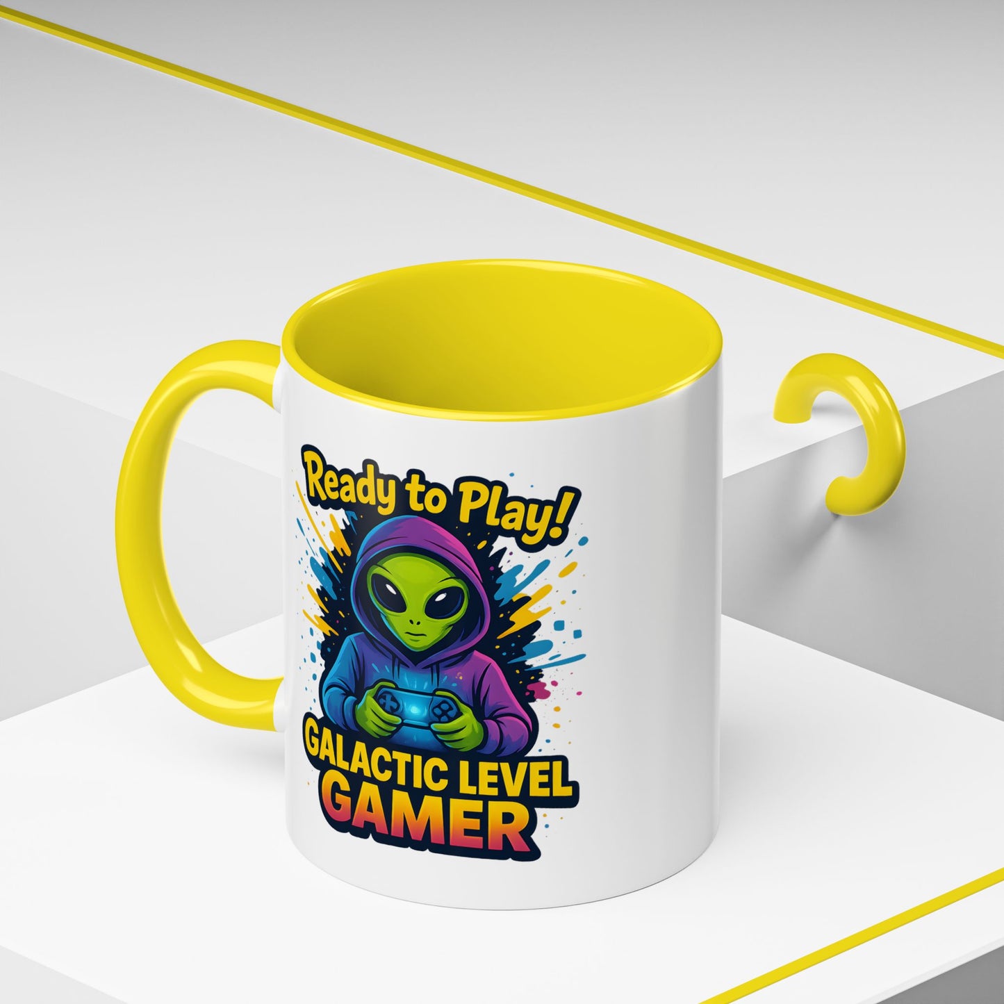Alien Mug - Galactic Level Gamer
