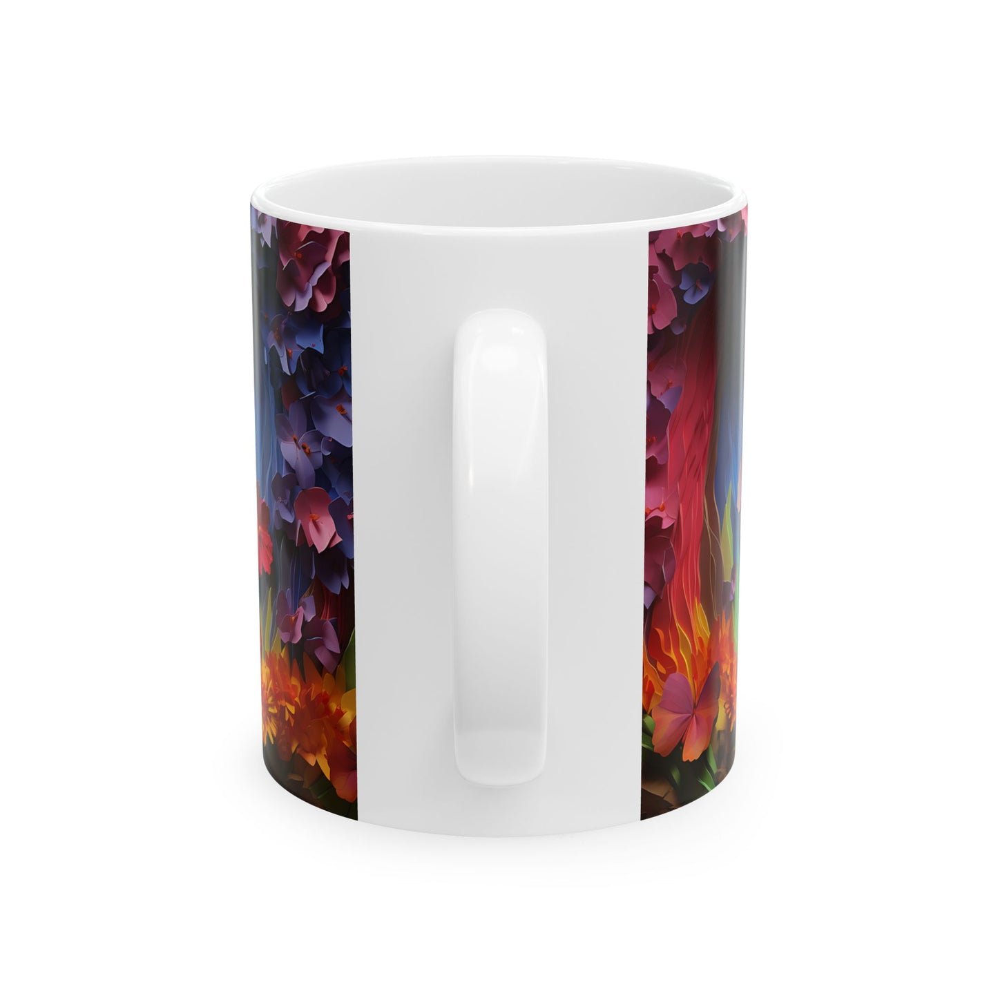 Artistic Mug - Colorful Butterflies 3