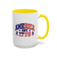 4th of July Mug - American Est 1776 Patriotic Flag