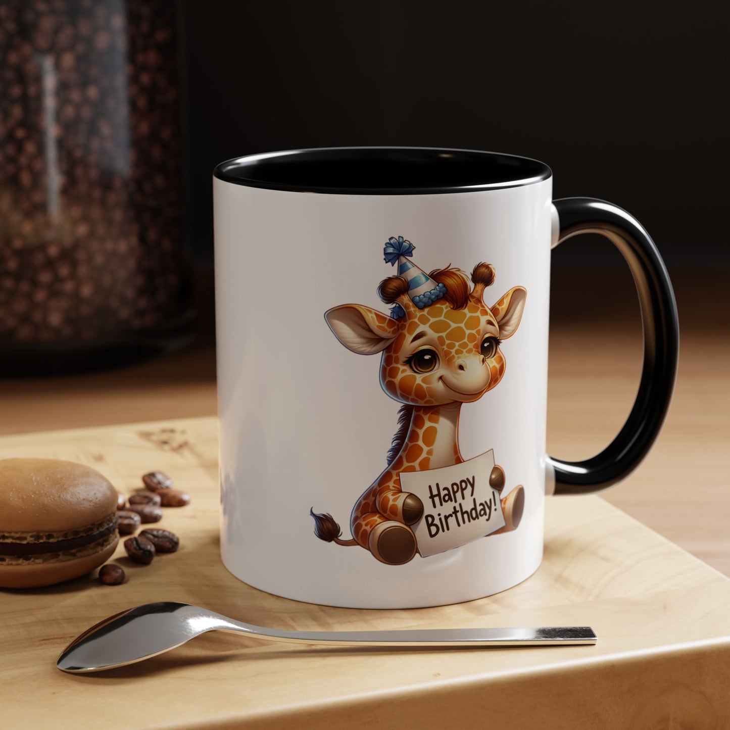 Birthday Mug - Giraffe Clipart