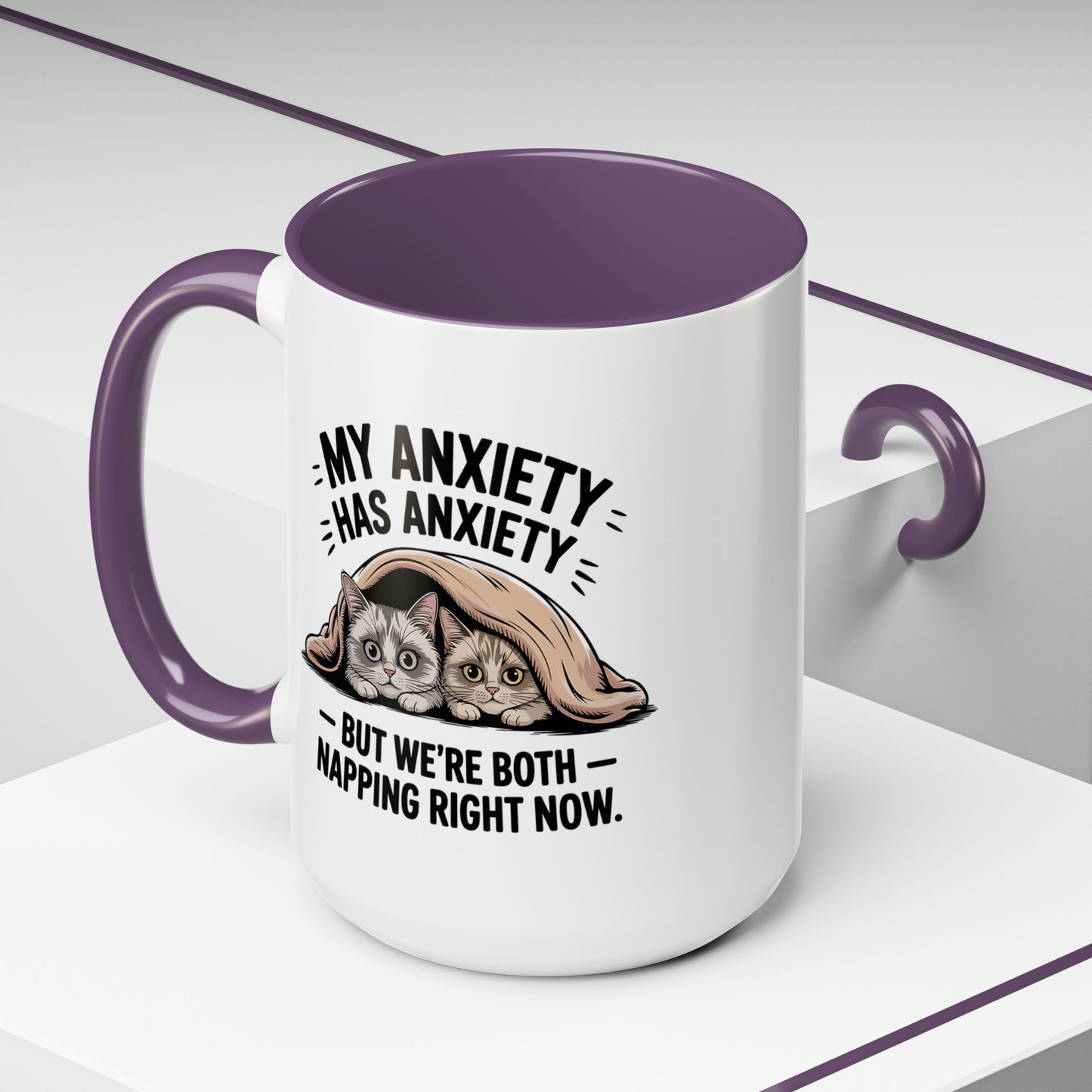 Animal Mug - My Anxiety Has Anxiety