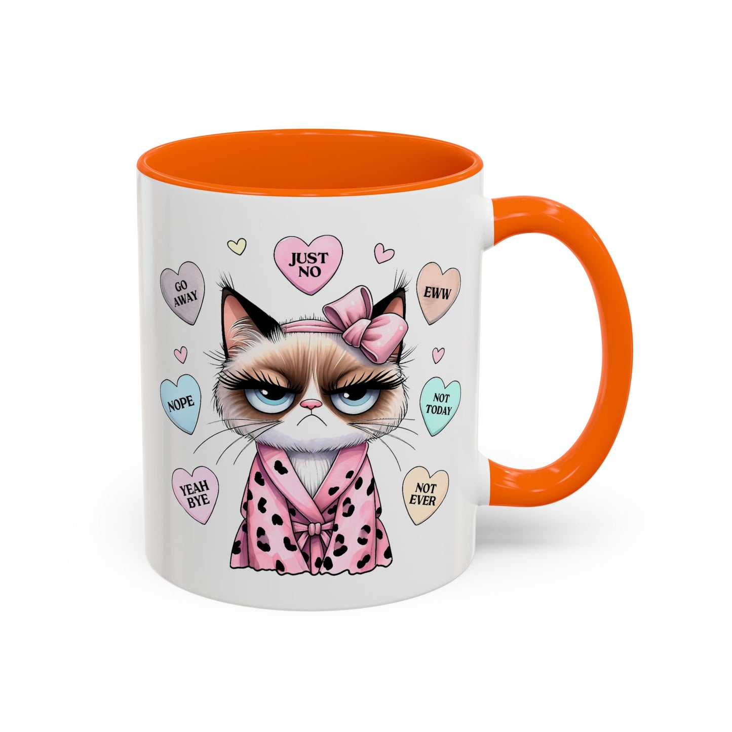 Animal Mug - Conversation Hearts